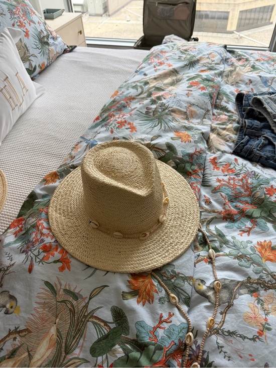 Lack Of Color Accessories - Lack Of Color Seashell Fedora Hat Size Small